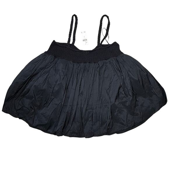 Anthropologie Knit Swing Tank Top Black - Picture 4 of 9